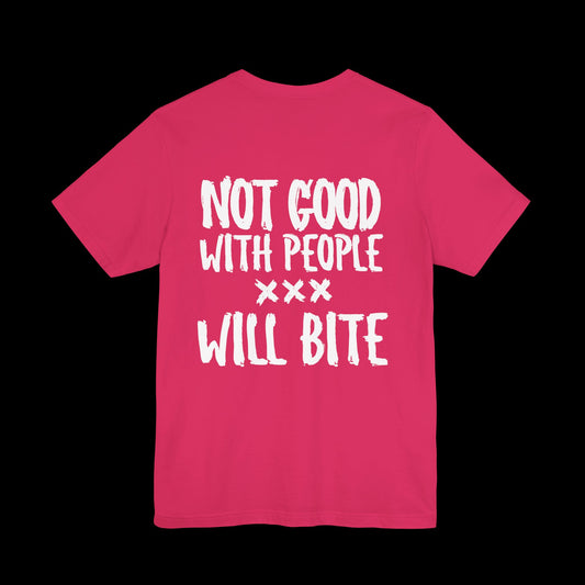 warning WILL BITE - Tee