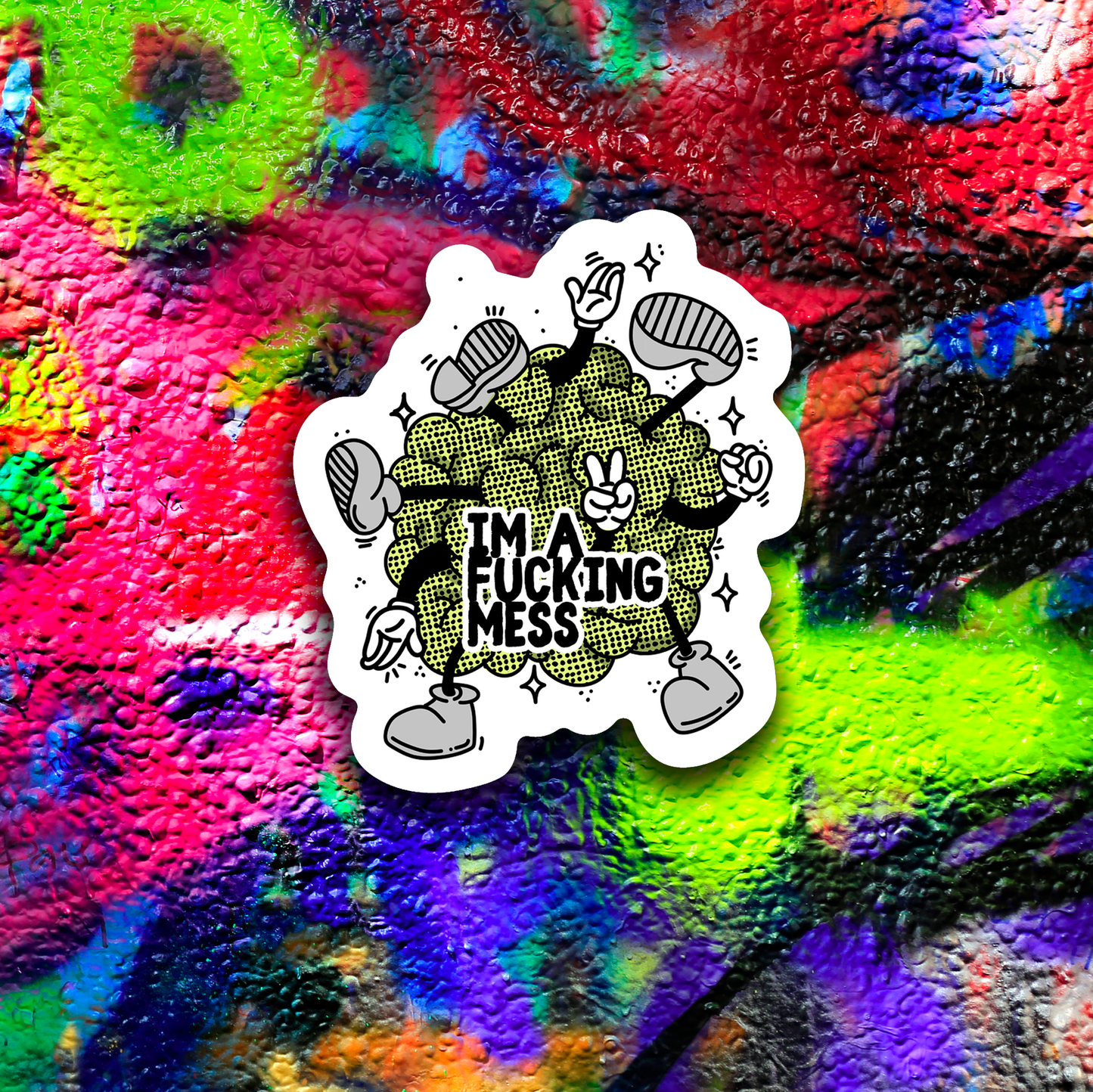 Fkn Mess Stickers