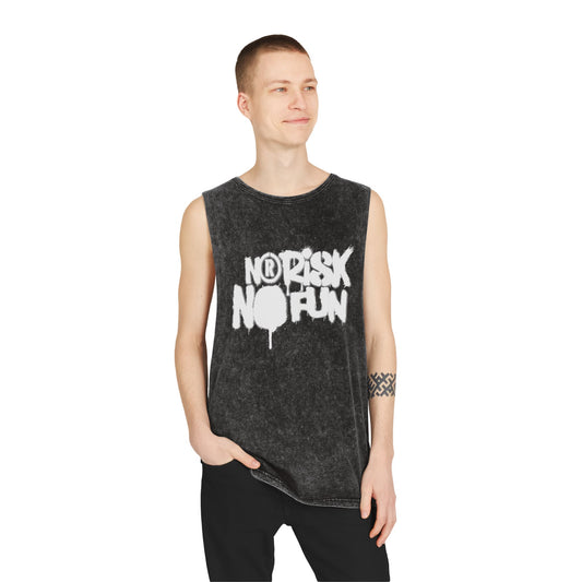 NO RISK NO FUN Muscle Tank