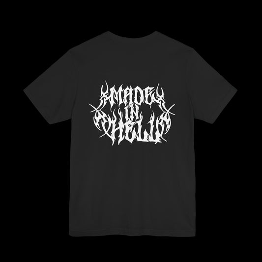 Made in Hell (BACK PRINT) Unisex Tee