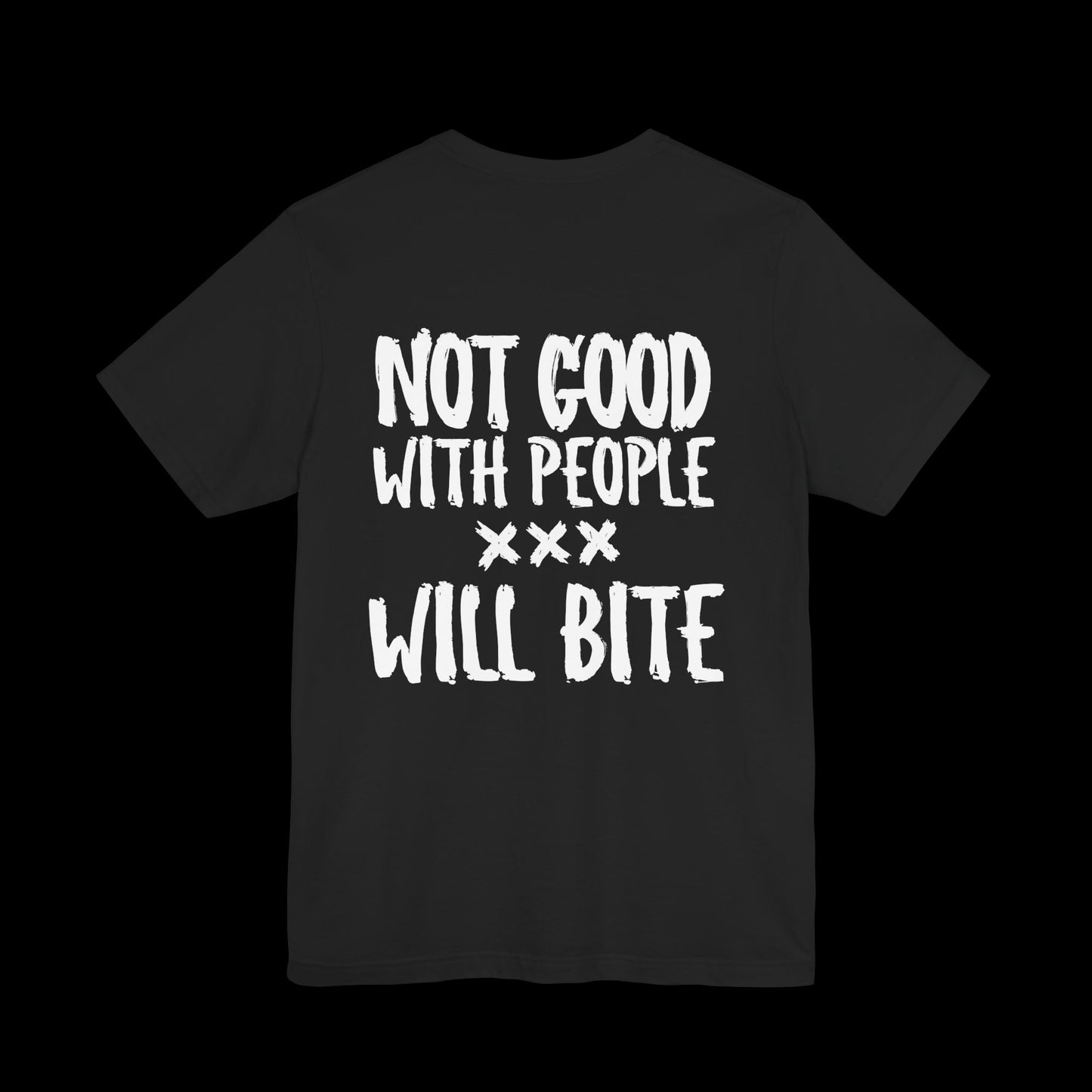 warning WILL BITE - Tee