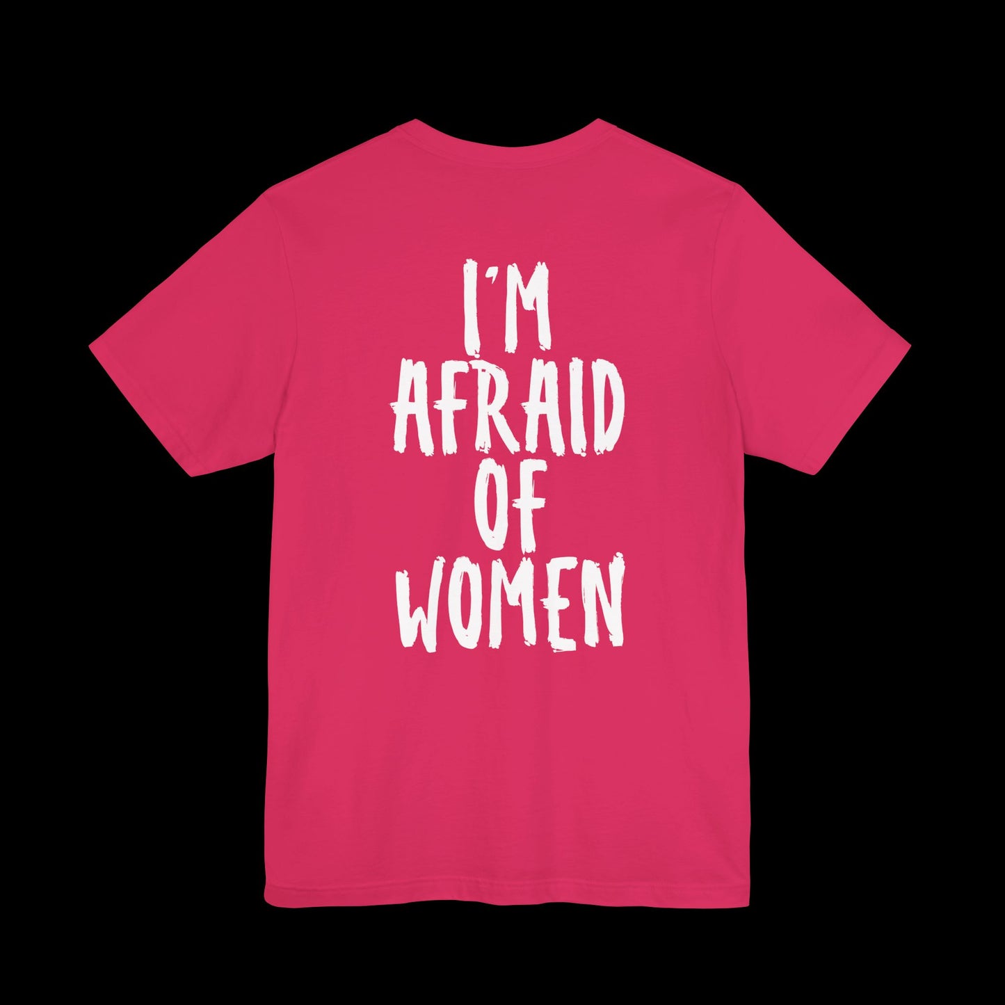 Afraid of Women Unisex Tee