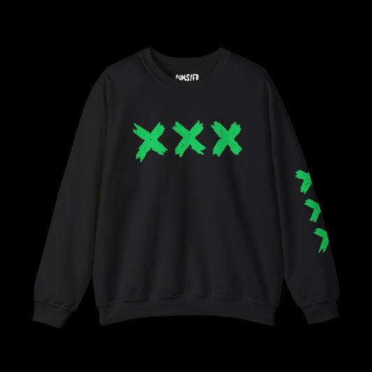 All my ex's (green) Crewneck Sweatshirt