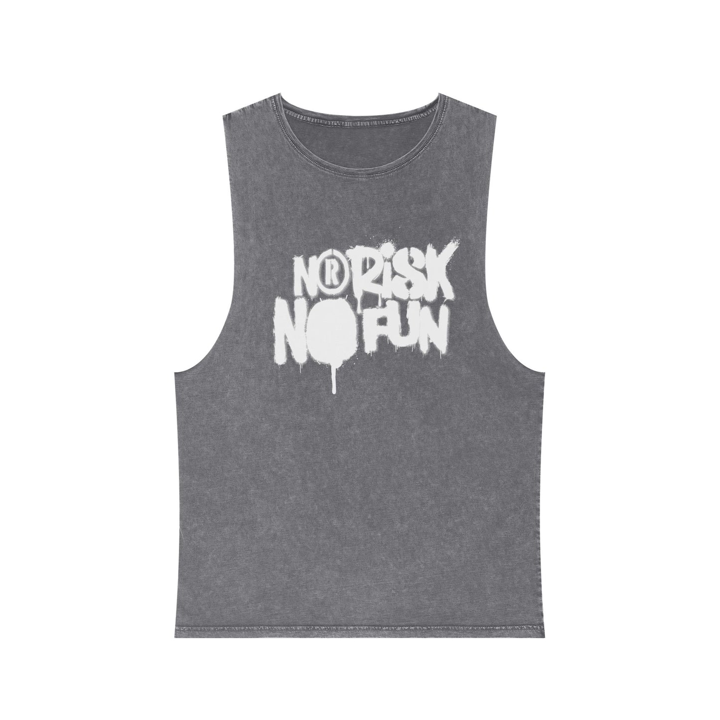 NO RISK NO FUN Muscle Tank