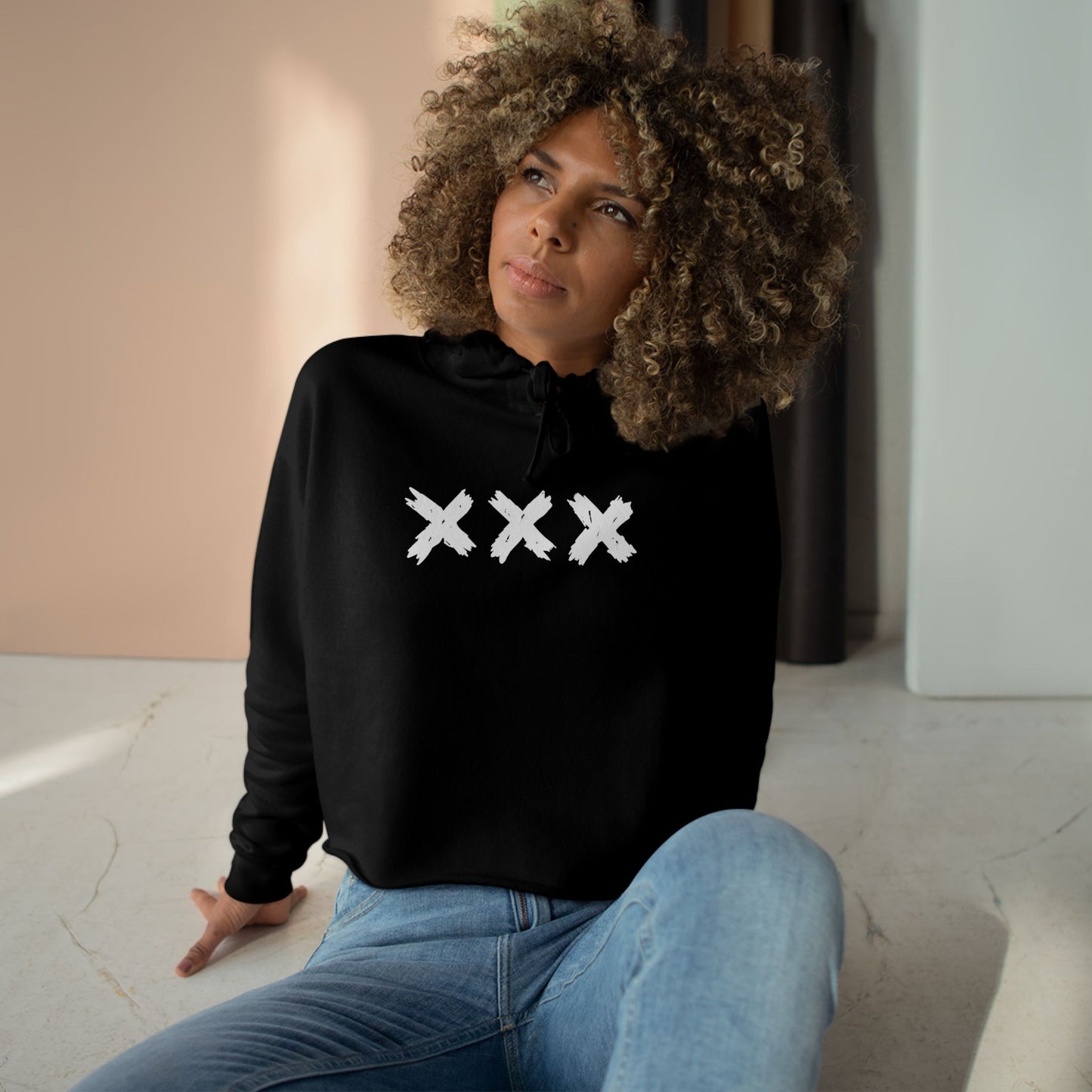 All my Ex's Cropped women's Hoodie