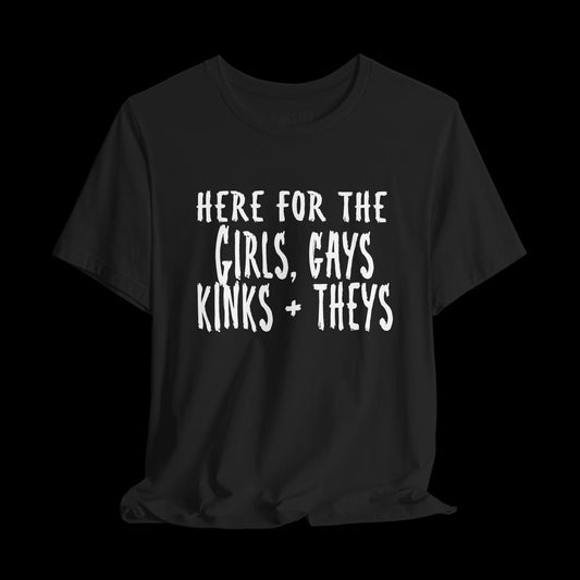 here 4 kinks -Tee